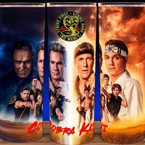 Cobra Kai Karate Kid Saga Cup Mug Tumbler 20oz
